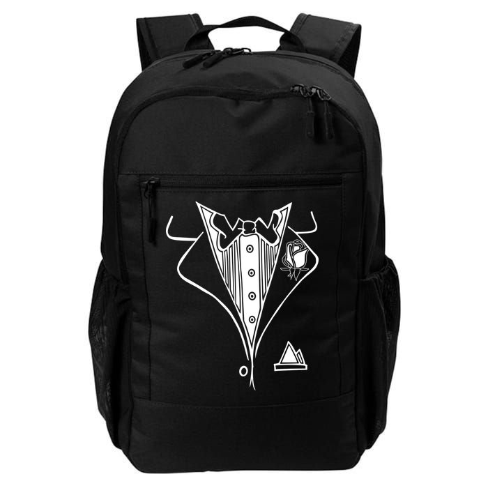 Wedding Prom Rose Tux Tuxedo Backpack