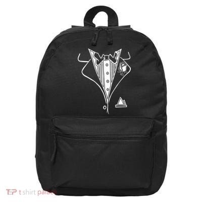 Wedding Prom Rose Tux Tuxedo 16 in Basic Backpack