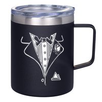 Wedding Prom Rose Tux Tuxedo 12oz Stainless Steel Coffee Mug