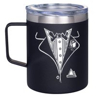 Wedding Prom Rose Tux Tuxedo 12oz Stainless Steel Coffee Mug