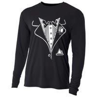 Wedding Prom Rose Tux Tuxedo Cooling Performance Long Sleeve Crew