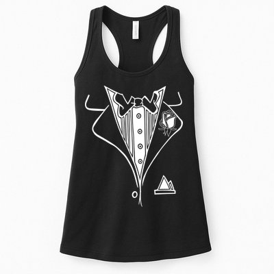 Wedding Prom Rose Tux Tuxedo Womens Tank Top