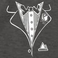 Wedding Prom Rose Tux Tuxedo Vector Backpack