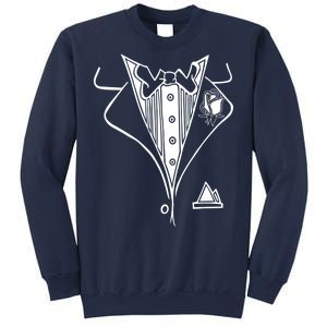 Wedding Prom Rose Tux Tuxedo Sweatshirt