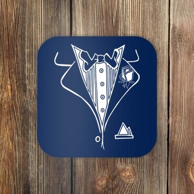 Wedding Prom Rose Tux Tuxedo Coaster