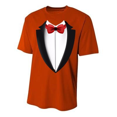 Wedding Tuxedo Performance Sprint T-Shirt