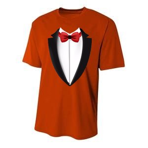 Wedding Tuxedo Youth Performance Sprint T-Shirt