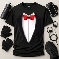 Wedding Tuxedo Cooling Performance Crew T-Shirt