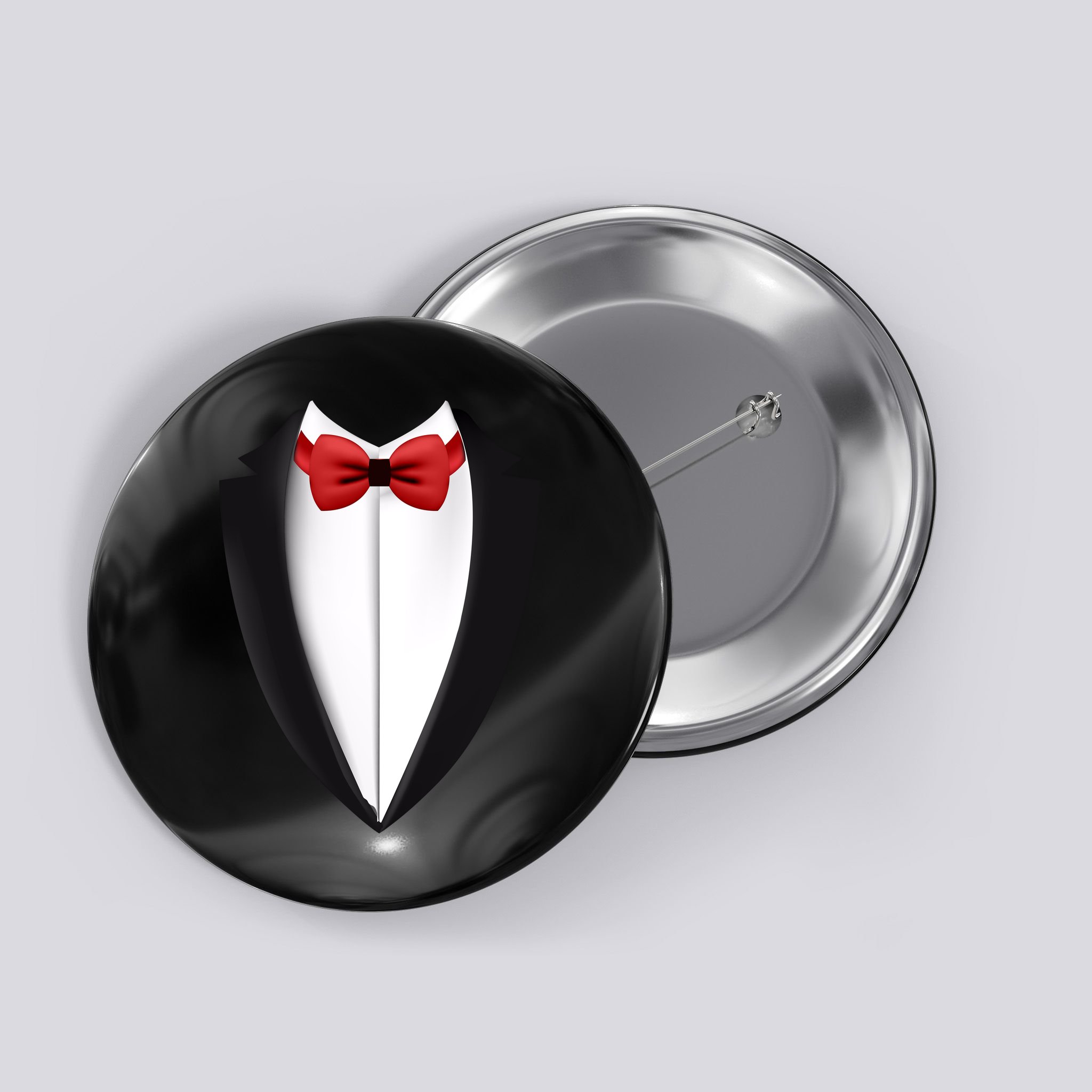Wedding Tuxedo Button