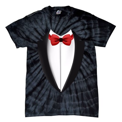 Wedding Tuxedo Tie-Dye T-Shirt