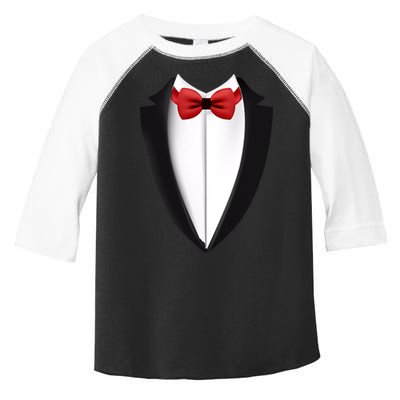 Wedding Tuxedo Toddler Fine Jersey T-Shirt