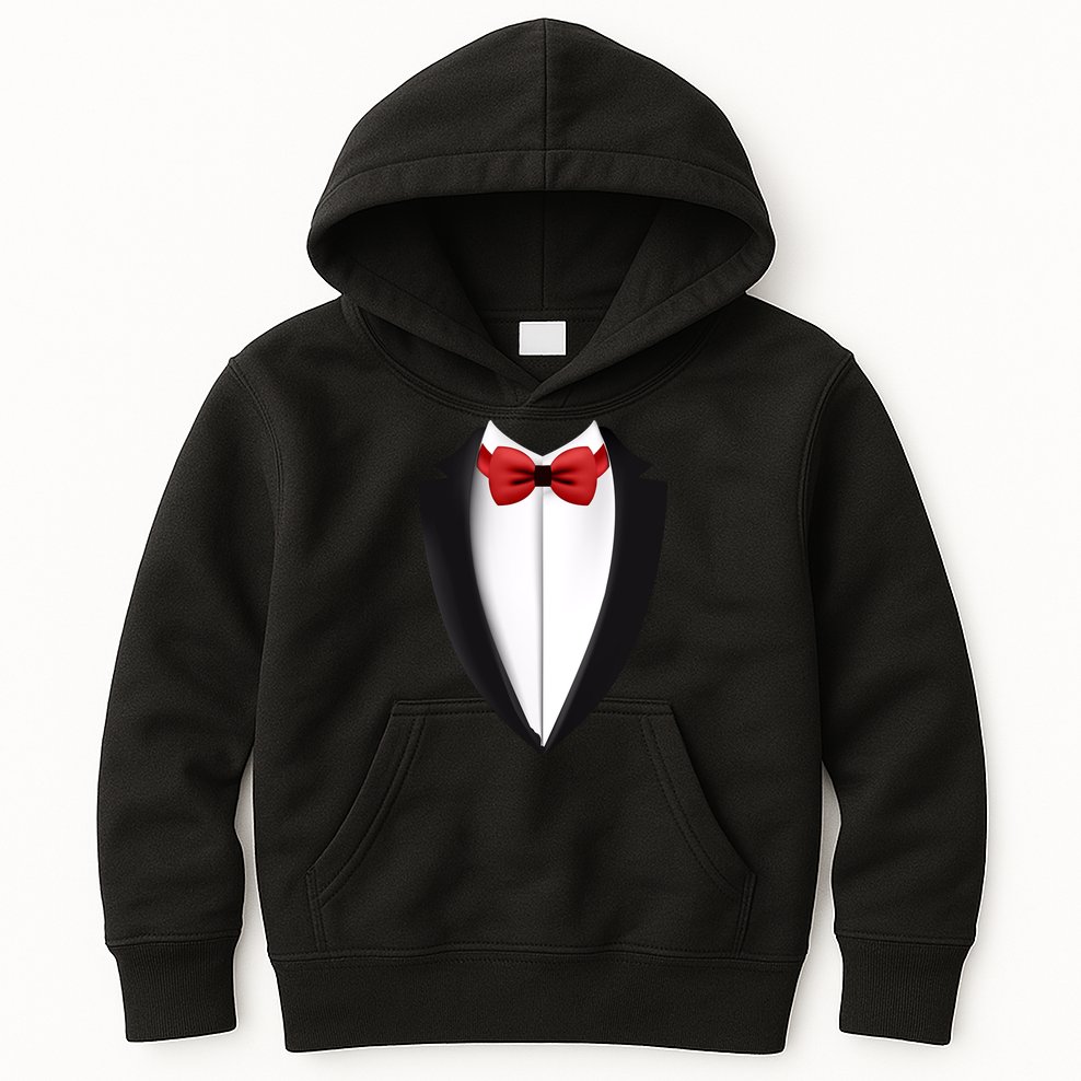 Wedding Tuxedo Kids Hoodie