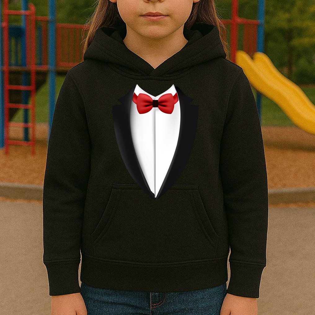 Wedding Tuxedo Kids Hoodie