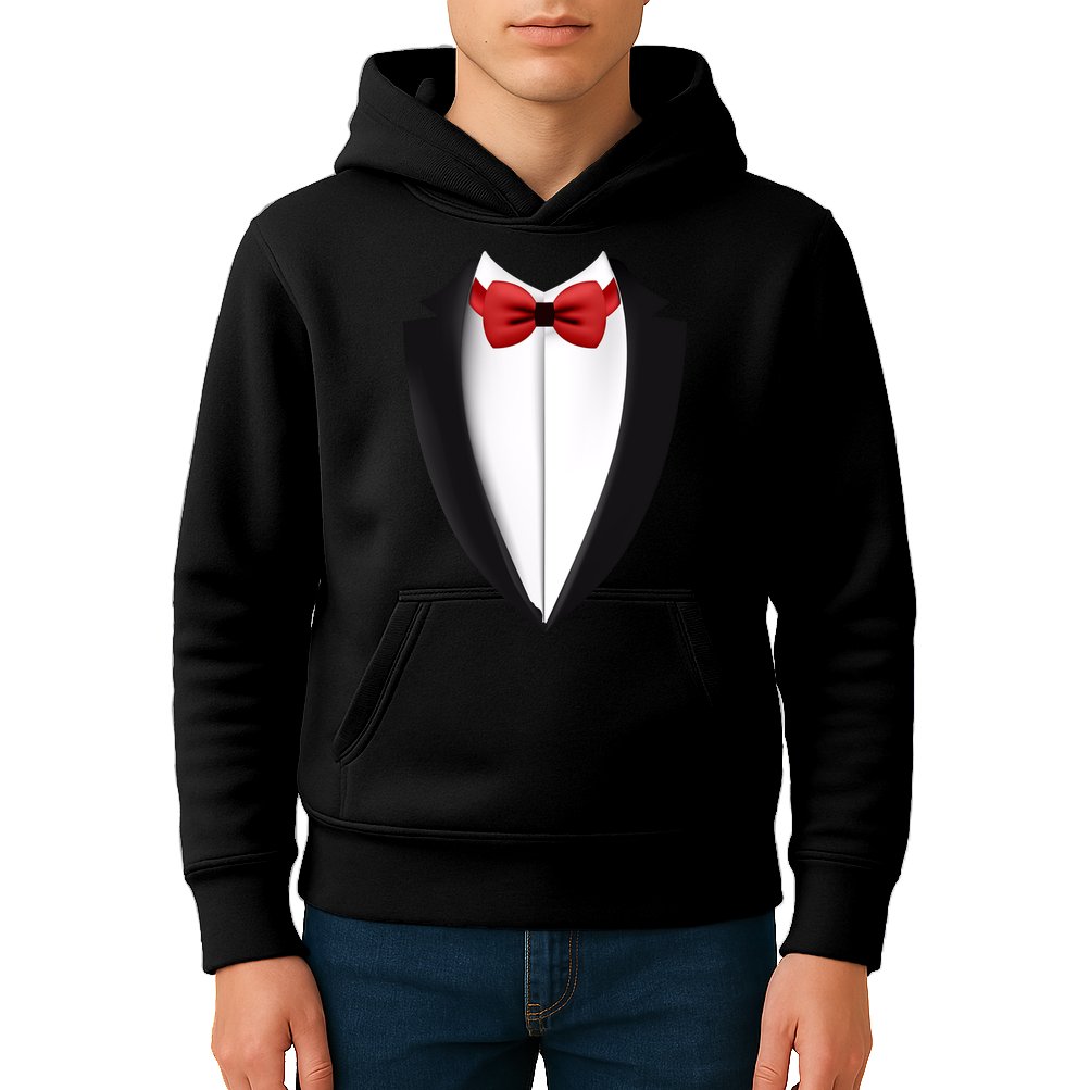 Wedding Tuxedo Kids Hoodie