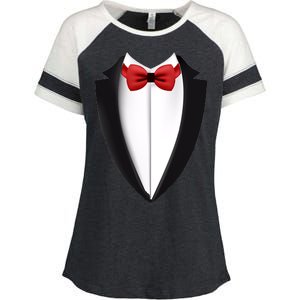 Wedding Tuxedo Enza Ladies Jersey Colorblock Tee