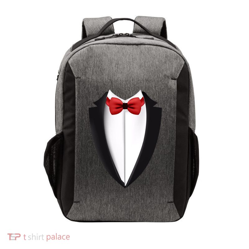 Wedding Tuxedo Vector Backpack