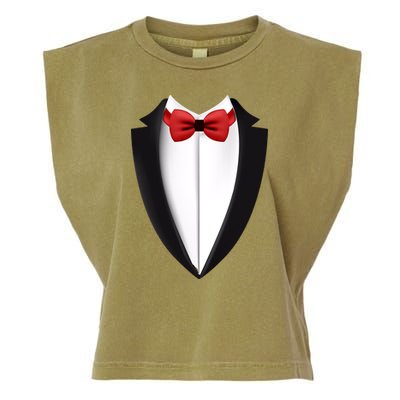 Wedding Tuxedo Garment-Dyed Women's Muscle Tee