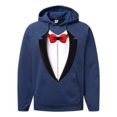 Wedding Tuxedo Performance Fleece Hoodie