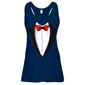 Wedding Tuxedo Ladies Essential Flowy Tank