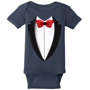 Wedding Tuxedo Baby Bodysuit