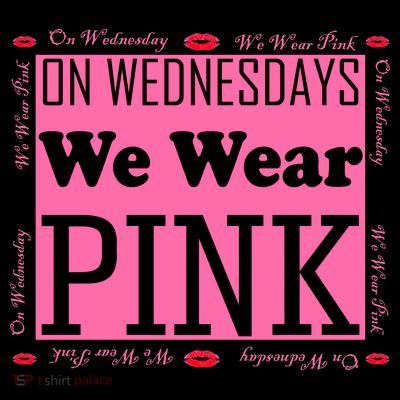 Wednesdays We Wear Pink Breast Cancer T-Shirt