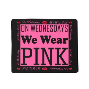 Wednesdays We Wear Pink Breast Cancer Mousepad