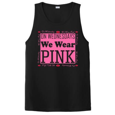 Wednesdays We Wear Pink Breast Cancer PosiCharge Competitor Tank