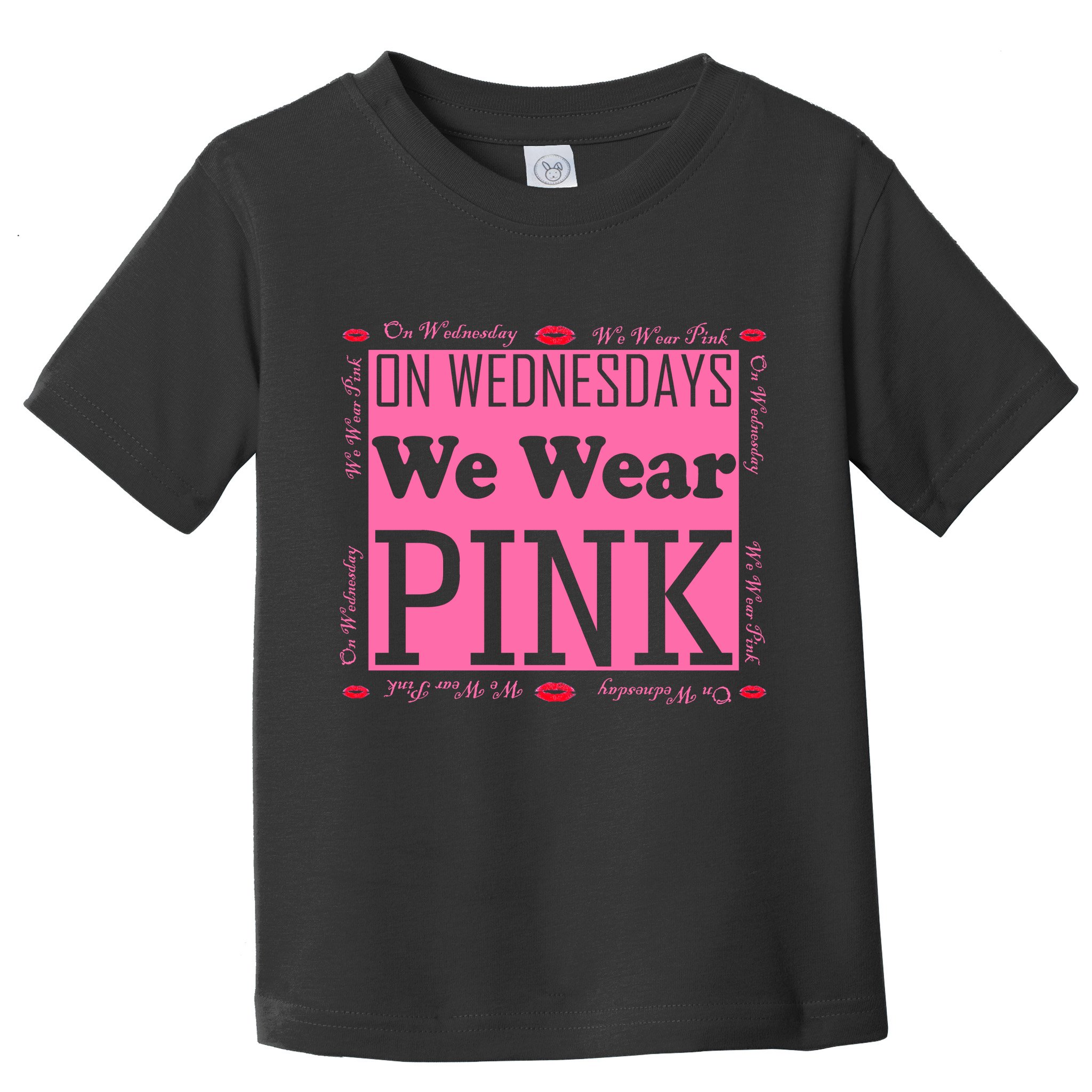 Wednesdays We Wear Pink Breast Cancer Toddler T-Shirt