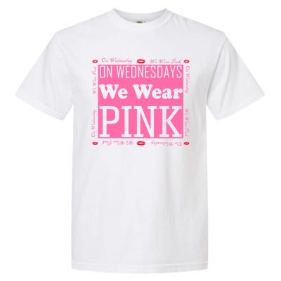 Wednesdays We Wear Pink Breast Cancer Garment-Dyed Heavyweight T-Shirt