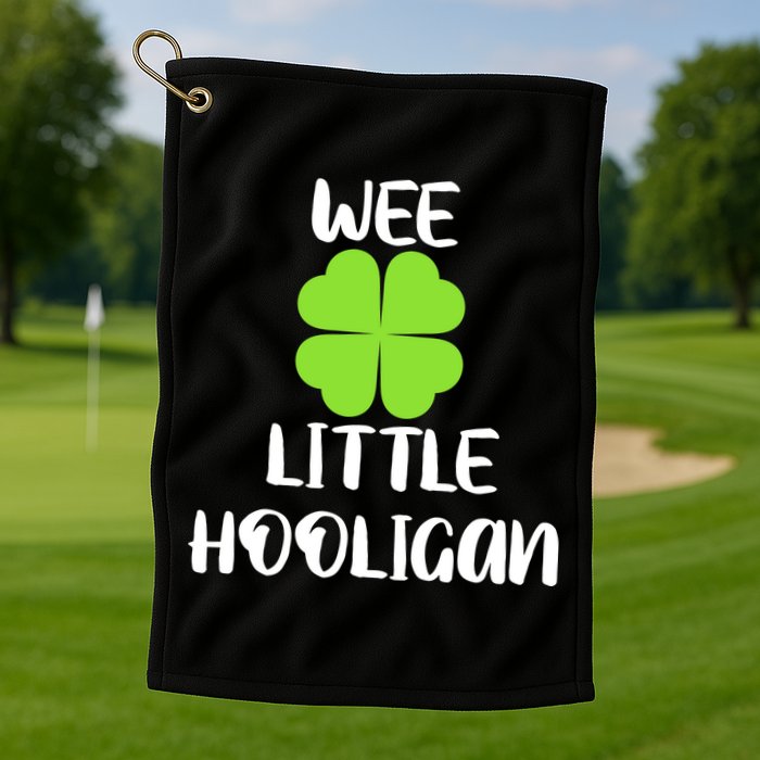 Wee little hooligan Golf Towel