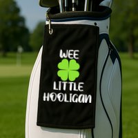 Wee little hooligan Golf Towel
