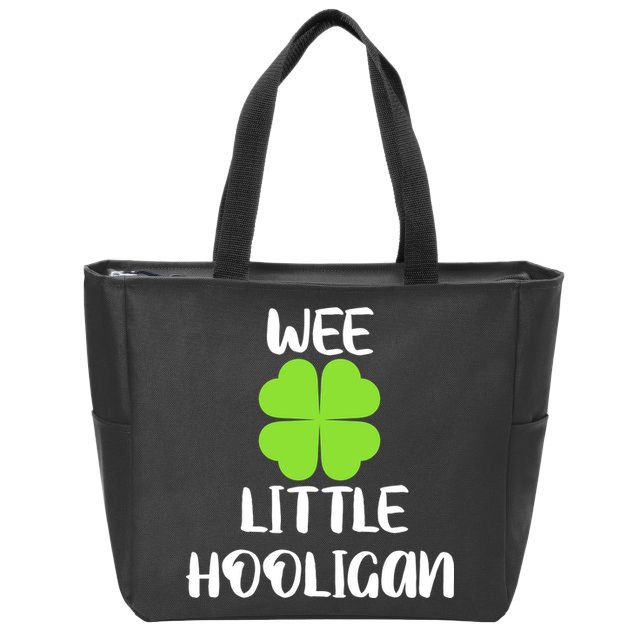 Wee little hooligan Zip Tote Bag