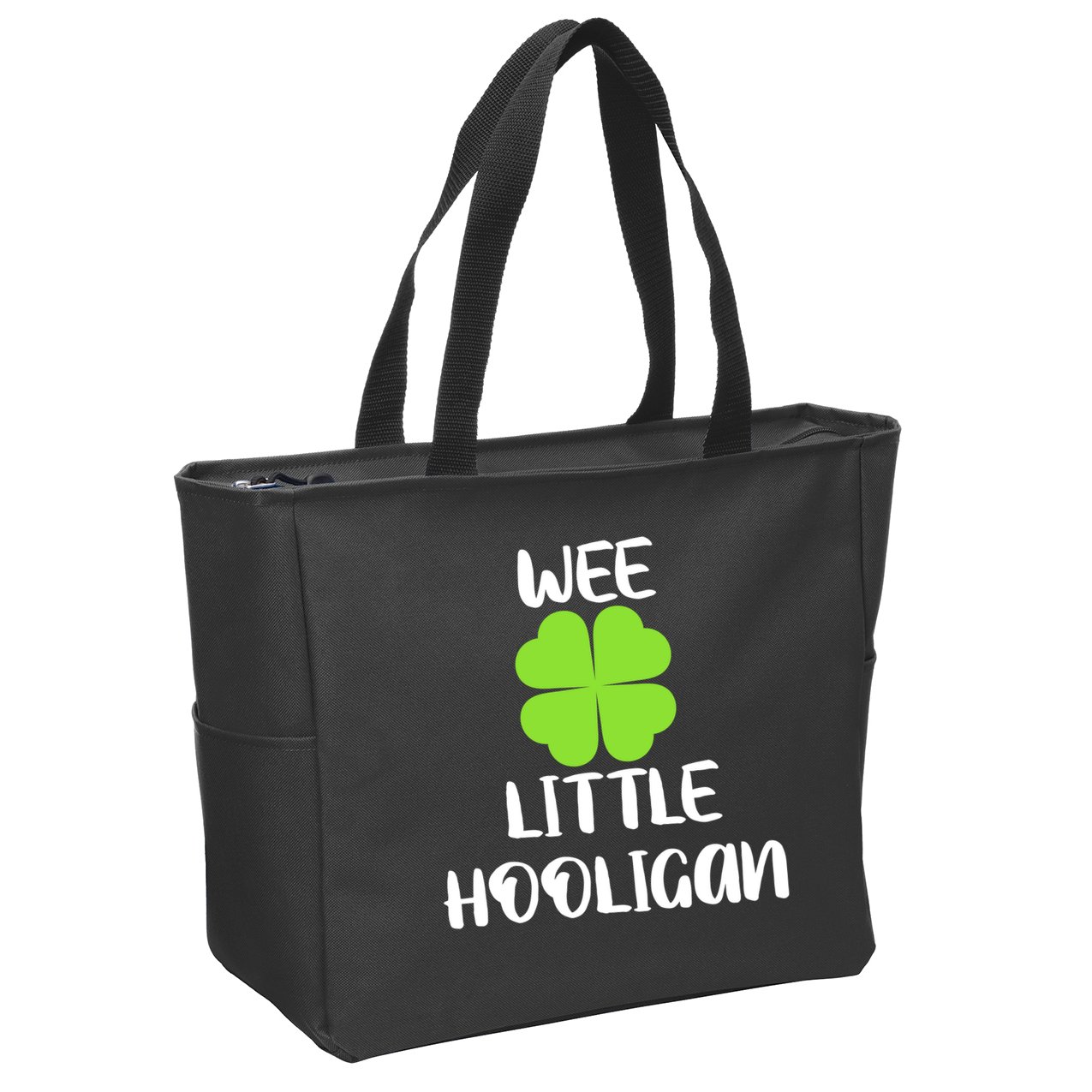 Wee little hooligan Zip Tote Bag