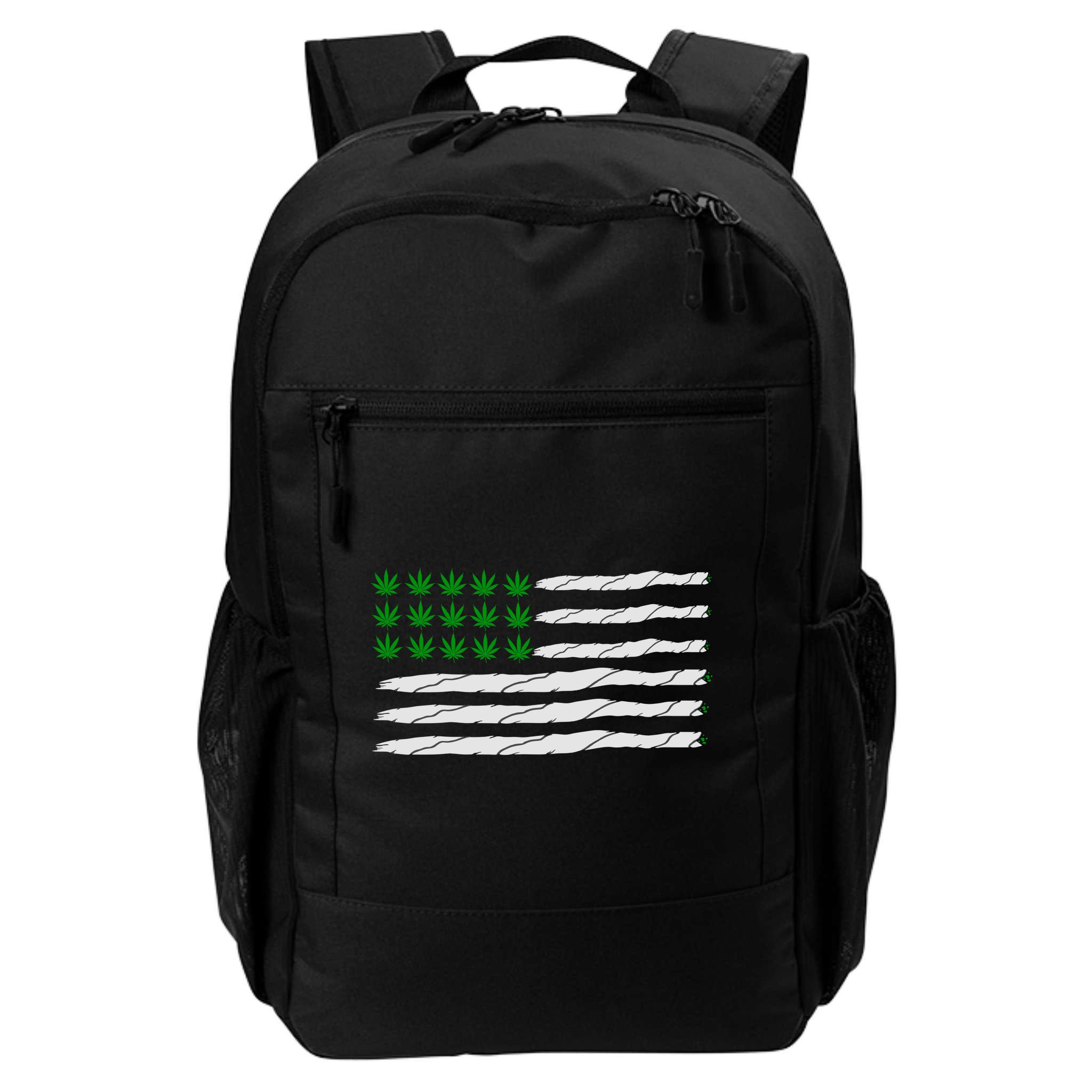 Weed American Flag Backpack