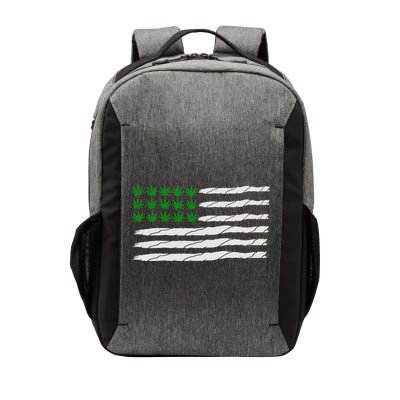 Weed American Flag Vector Backpack