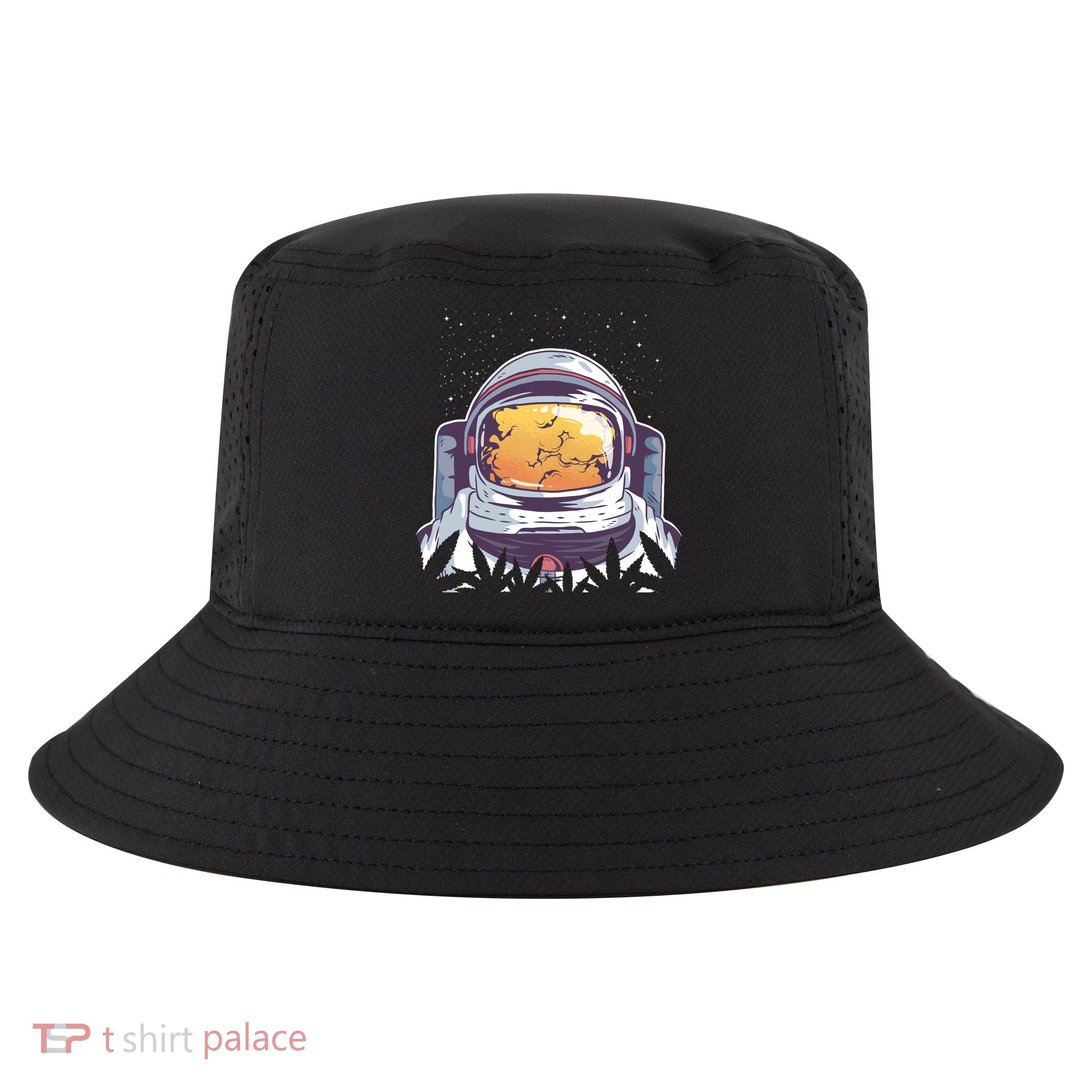 Weed Astronaut Cool Comfort Performance Bucket Hat