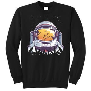 Weed Astronaut Sweatshirt