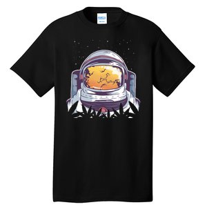 Weed Astronaut Tall T-Shirt