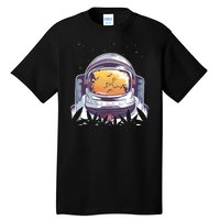 Weed Astronaut Tall T-Shirt