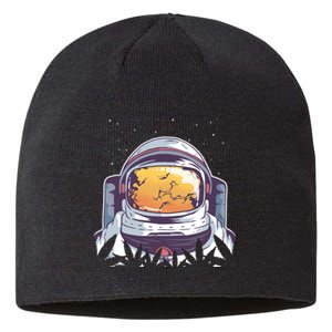 Weed Astronaut Sustainable Beanie