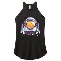 Weed Astronaut Women's Perfect Tri Rocker Tank