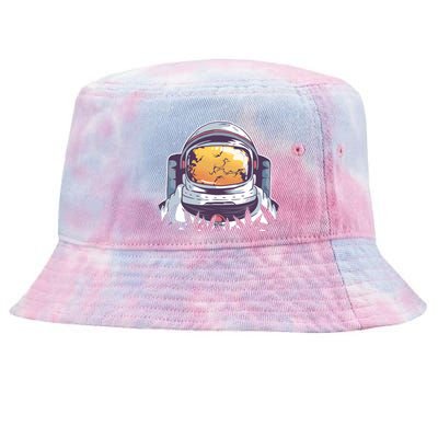 Weed Astronaut Tie-Dyed Bucket Hat