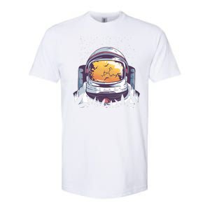 Weed Astronaut Softstyle CVC T-Shirt