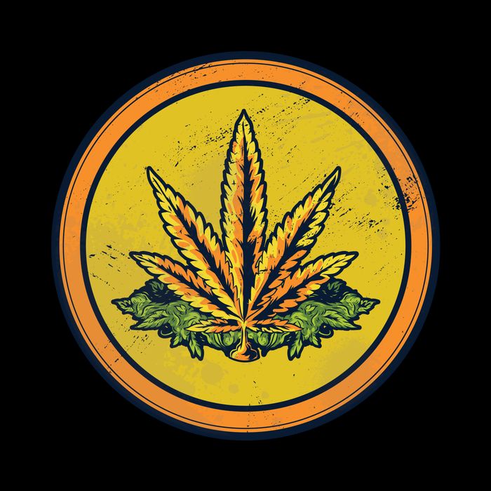 Weed Coin Backpack