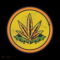 Weed Coin Button
