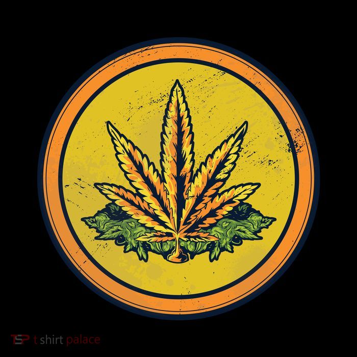 Weed Coin Button