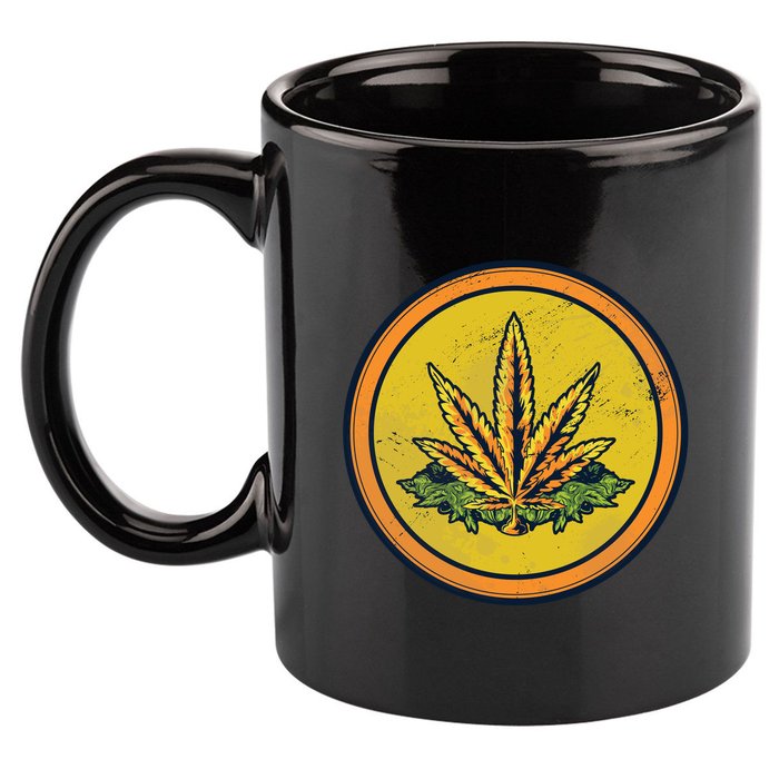 Weed Coin 11oz C Handle Ceramic Mug