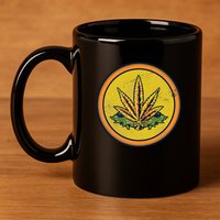 Weed Coin 11oz C Handle Ceramic Mug