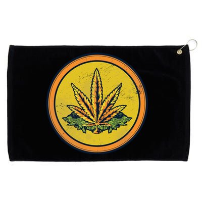 Weed Coin Grommeted Golf Towel