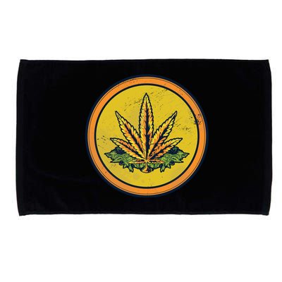 Weed Coin Microfiber Hand Towel